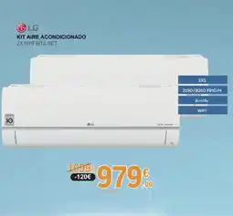 E.Leclerc LG Kit aire acondicionado 2x1wifi912.set oferta