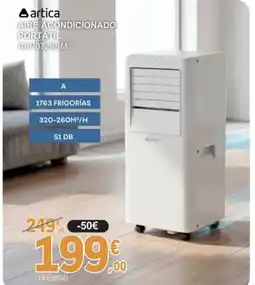 E.Leclerc ARTICA Aire acondicionado portátil aap0729sm oferta