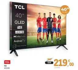 E.Leclerc TCL TV 40S5K oferta