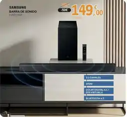 E.Leclerc SAMSUNG Barra de sonido hwb650f oferta