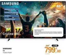 E.Leclerc SAMSUNG Tv tu85u7025f oferta