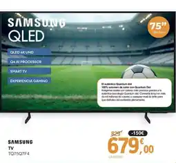 E.Leclerc SAMSUNG TV TQ75Q7F4 oferta