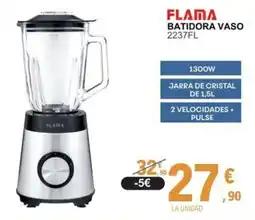 E.Leclerc FLAMA Batidora vaso 2237fl oferta