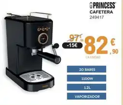 E.Leclerc PRINCESS Cafetera 249417 oferta