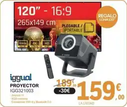 E.Leclerc IGGUAL Proyector igg321003 oferta
