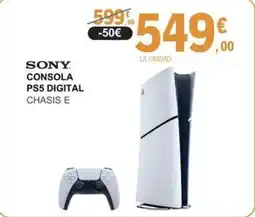 E.Leclerc SONY Consola ps5 digital chasis E oferta