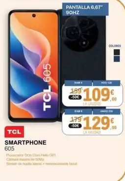E.Leclerc TCL Smartphone 605 oferta
