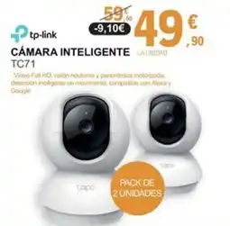 E.Leclerc TP-LINK Cámara inteligente la unidad tc71 oferta