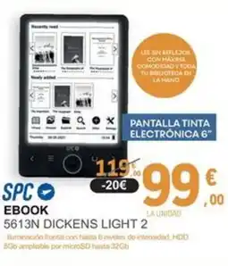 E.Leclerc SPC Ebook 5613n dickens light 2 oferta