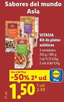 Lidl VITASIA Kit de platos asiáticos oferta