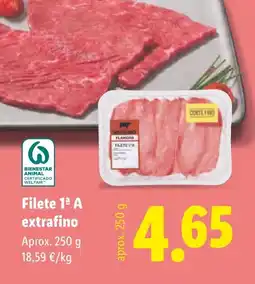 Lidl Filete 1ª A extrafino oferta