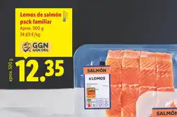 Lidl Lomos de salmón pack familiar oferta