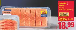 Lidl Lomos de E salmón oferta