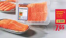 Lidl 2 porciones de salmón oferta