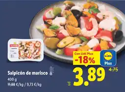 Lidl Salpicón de marisco oferta