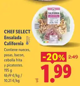 Lidl CHEF SELECT Ensalada California oferta