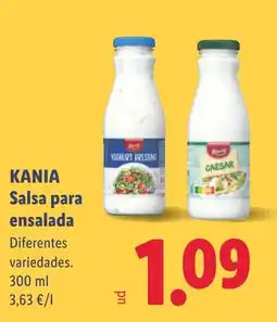 Lidl KANIA Salsa para ensalada oferta