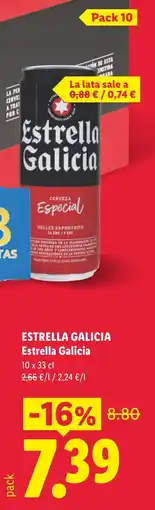 Lidl ESTRELLA GALICIA Estrella Galicia oferta