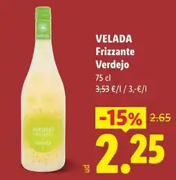 Lidl VELADA Frizzante Verdejo oferta