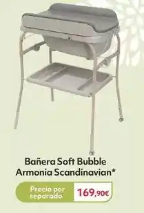 Chicco - bañera soft bubble armonia scandinavian