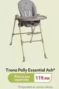 Prénatal Chicco - trona polly essential ash oferta