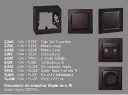Cadena88 Simon - maconismo de empotra' serie 10 oferta