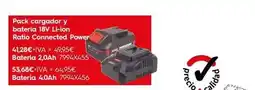 Cadena88 Dewalt - pack cargador y bateria 18v l-i-on ratio connected power oferta