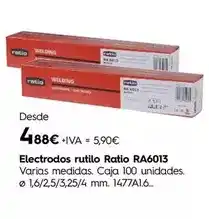 Cadena88 Ratio - electrodos ruillo ra6013 oferta