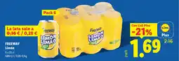 Lidl FREEWAY Limón oferta