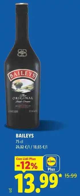 Lidl BAILEYS oferta