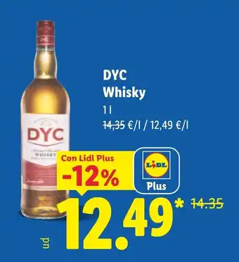 Lidl DYC Whisky oferta