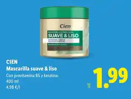 Lidl CIEN Mascarilla suave & liso oferta