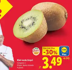 Lidl ZESPRI Kiwi verde oferta
