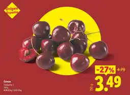 Lidl Cereza oferta