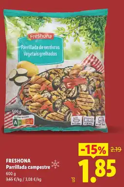 Lidl FRESHONA Parrillada campestre oferta