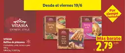 Lidl VITASIA Rollitos de primavera oferta
