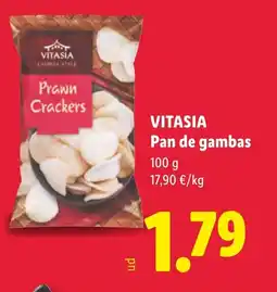 Lidl VITASIA Pan de gambas oferta