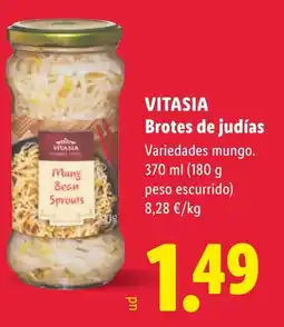 Lidl VITASIA Brotes de judías oferta