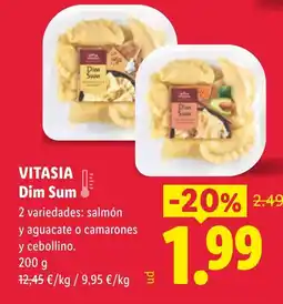 Lidl VITASIA Dim Sum oferta