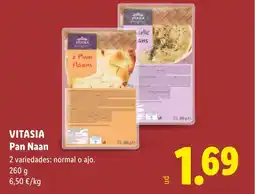 Lidl VITASIA Pan Naan oferta