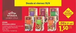 Lidl VITASIA Kit de platos asiáticos oferta