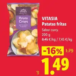 Lidl VITASIA Patatas fritas oferta