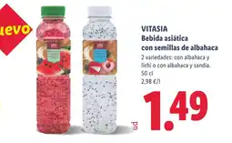Lidl VITASIA Bebida asiática con semillas de albahaca oferta