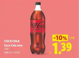 Lidl COCA COLA Coca Cola zero oferta