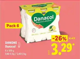 Lidl DANONE Danacol oferta