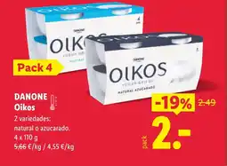 Lidl DANONE Oikos oferta