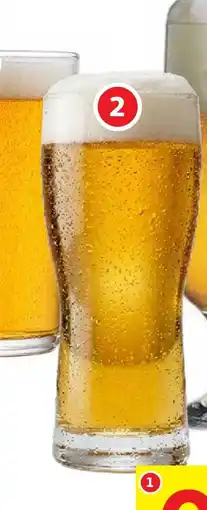Alcampo Vaso de cerveza carolina oferta