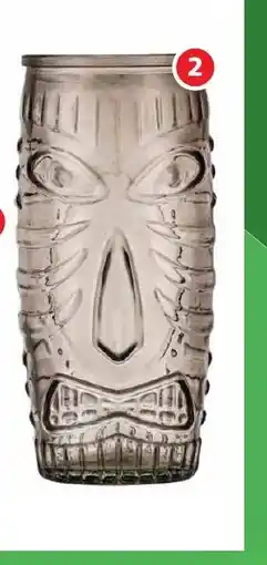 Alcampo Vaso alto tiki la mediterránea oferta