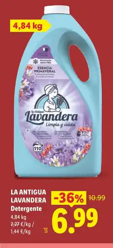 Lidl LA ANTIGUA LAVANDERA Detergente oferta