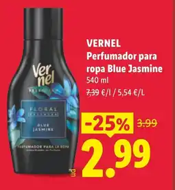 Lidl VERNEL Perfumador para ropa Blue Jasmine oferta